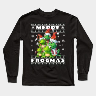 Merry Frogmas Long Sleeve T-Shirt